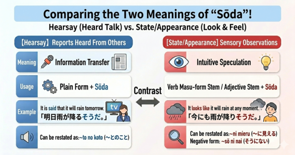 Sou Da: Two Types, Two Rules. Mastering Hearsay vs. Appearance in 3 Minutes